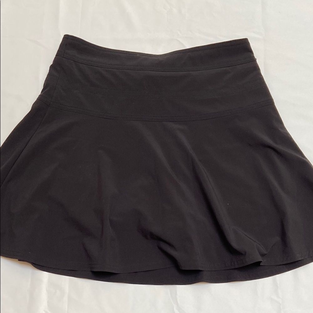 Athleta Black Mini Skort